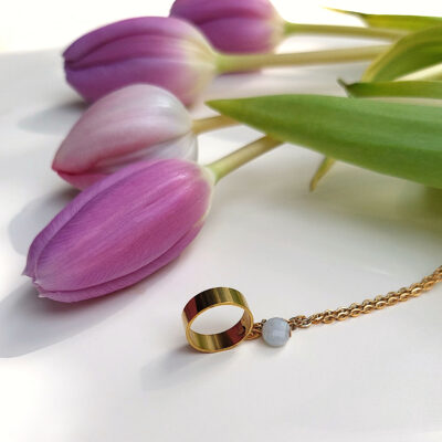 Laridae Design - Mjedena ogrlica EVA