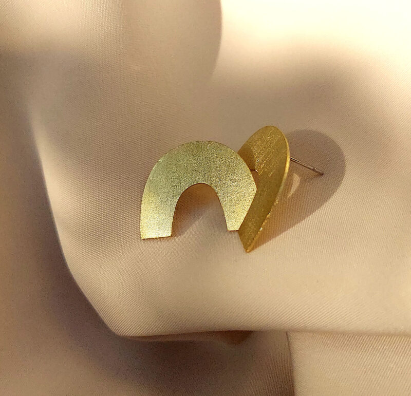 Laridae Design - Mjedene naušnice ARC