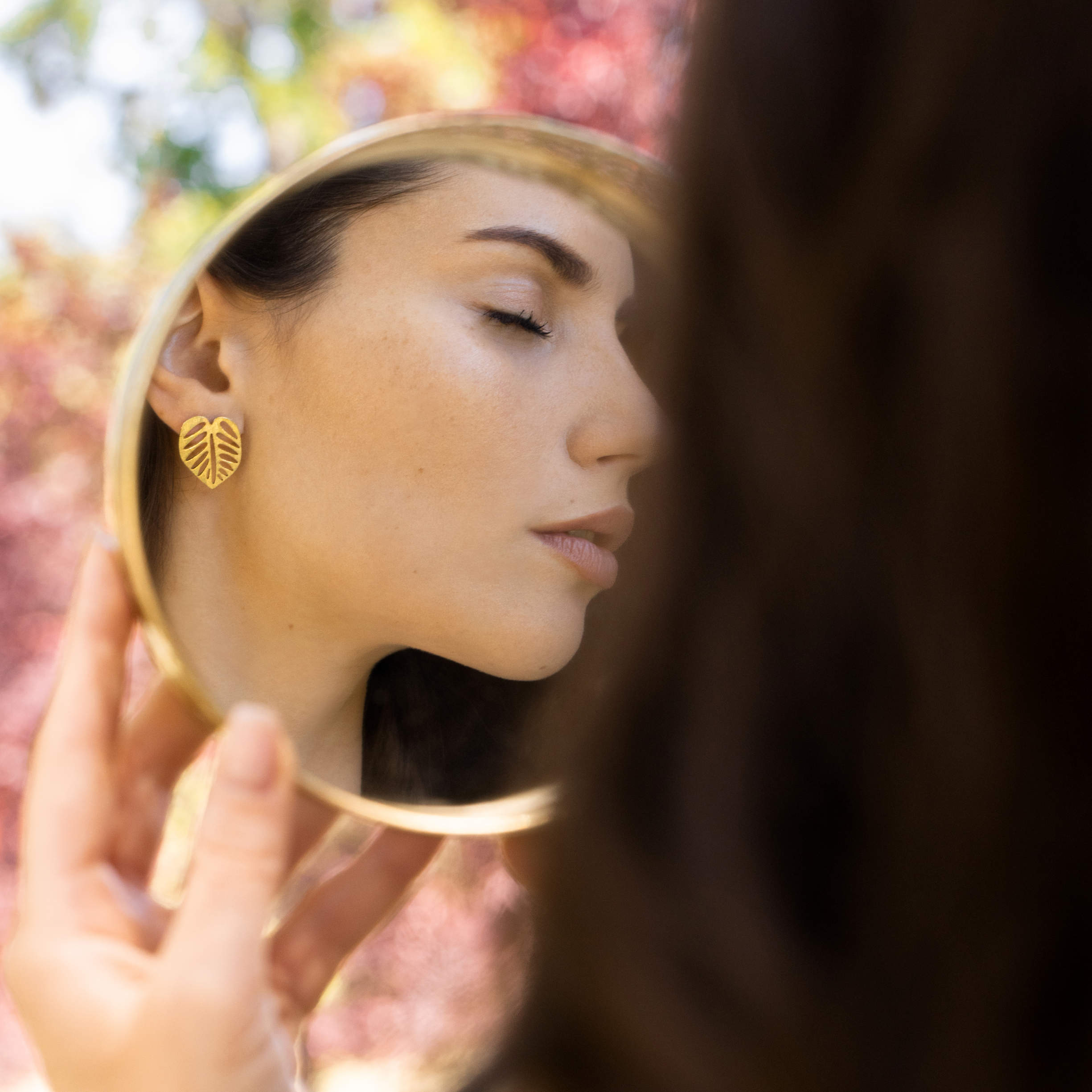 Laridae Design - Mjedene naušnice ADANSONI