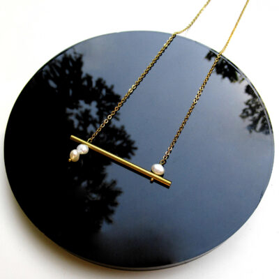 Laridae Design - Mjedena ogrlica IRIS