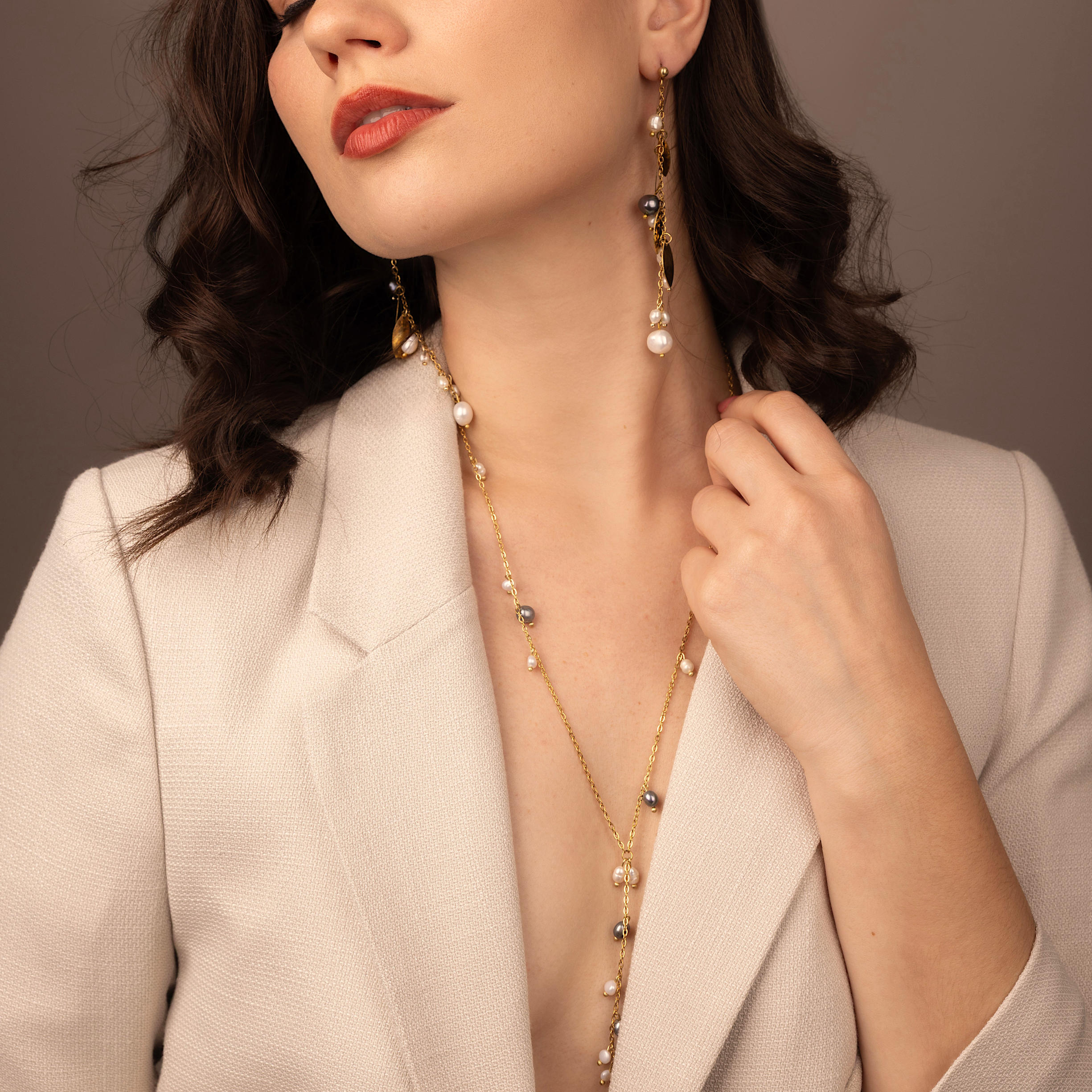 Laridae Design - Mjedena ogrlica SOPHIE